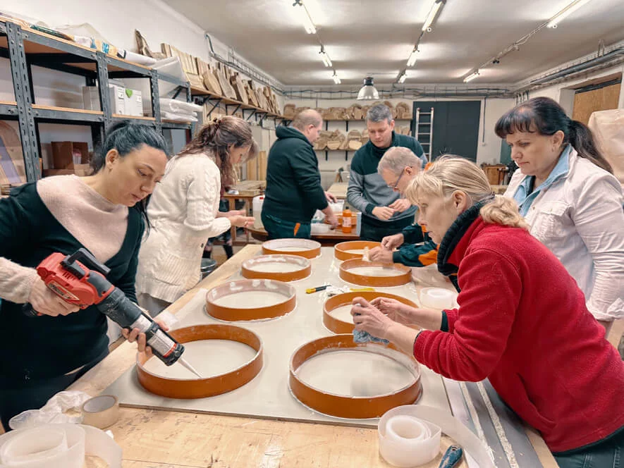 Workshop: výroba ze dřeva a epoxidu